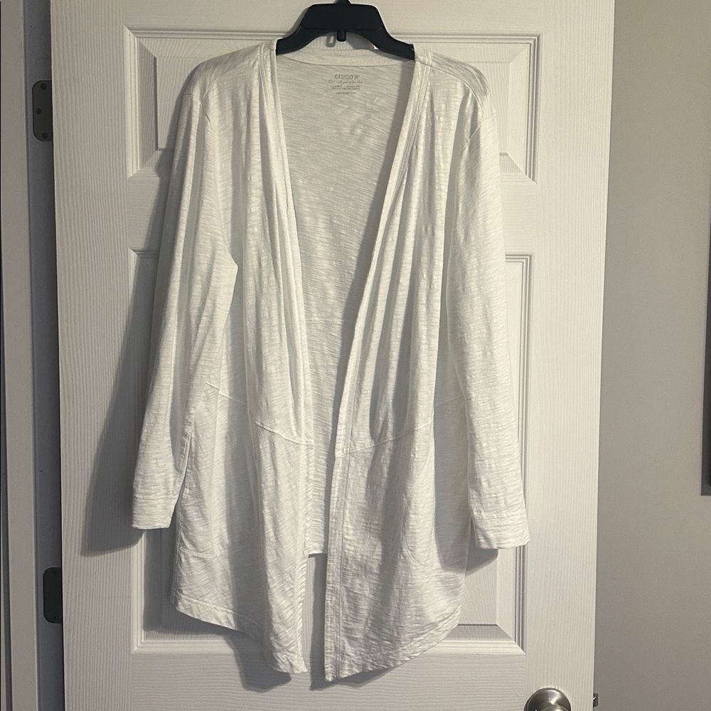 Chico's Elegant White Cardigan